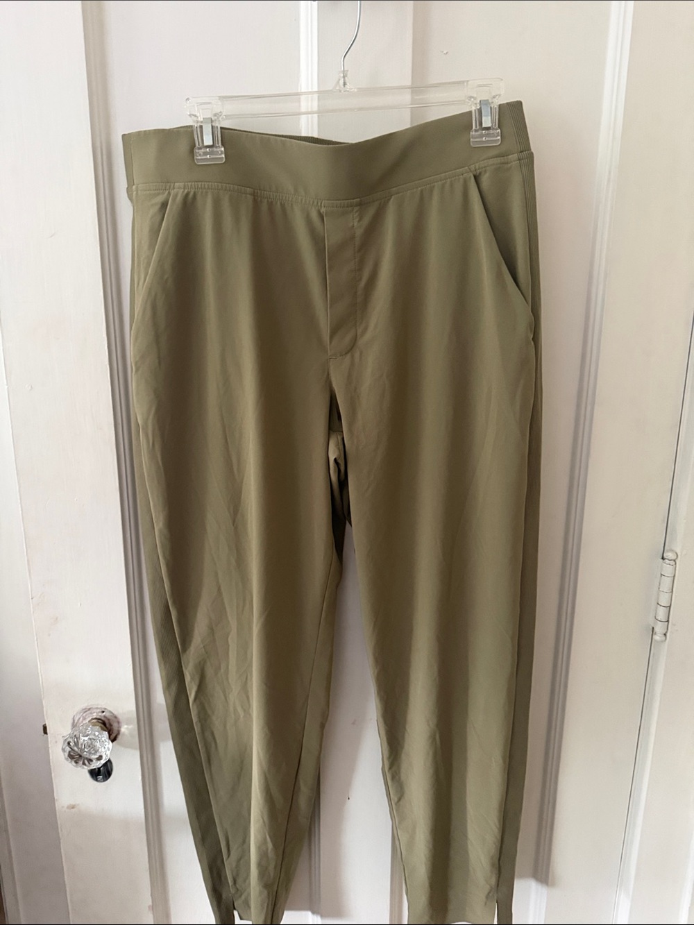 Athleta Olive Straight-Leg Pants